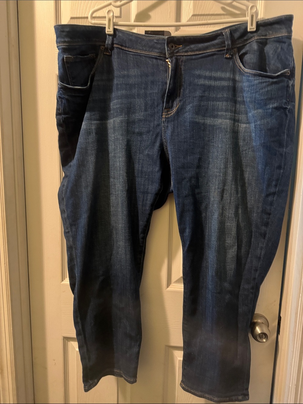 Women’s Lucky brand Georgia Boyfriend Dark Blue Denim Jeans